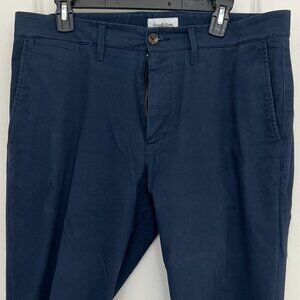 Goodfellow Men's Slim Chino Pants - Navy 34x32